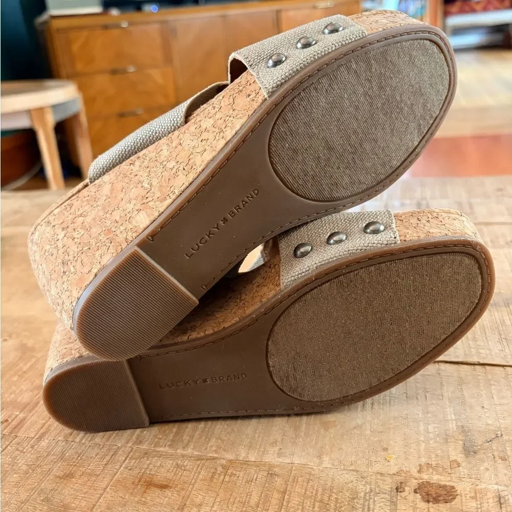 Lucky Brand Valmai Wedge Sandal